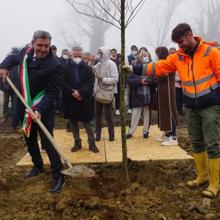 ‘Abbraccia un albero’, a Montopoli una zona abbandonata diventa un bosco