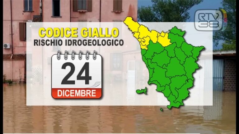 Piogge e temporali, sarà un Natale bagnato