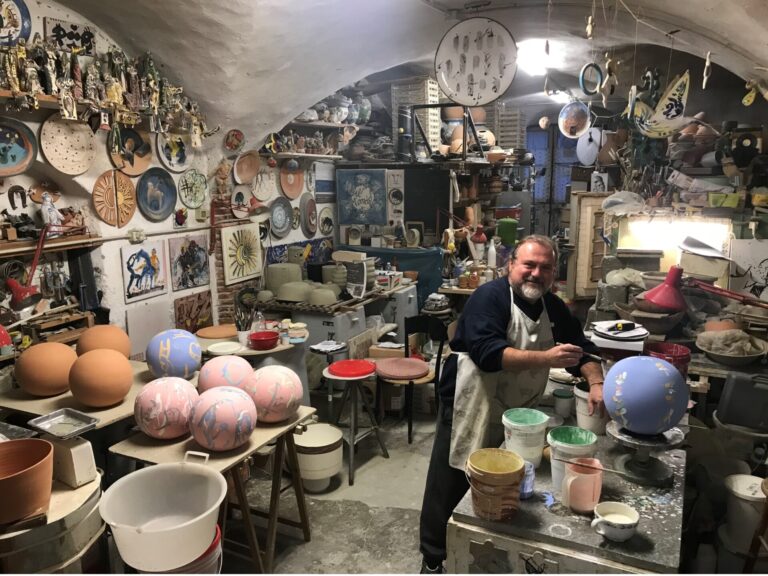 Carlo Pizzichini nell’Accademia della ceramica di Ginevra. Rappresenterà l’Italia