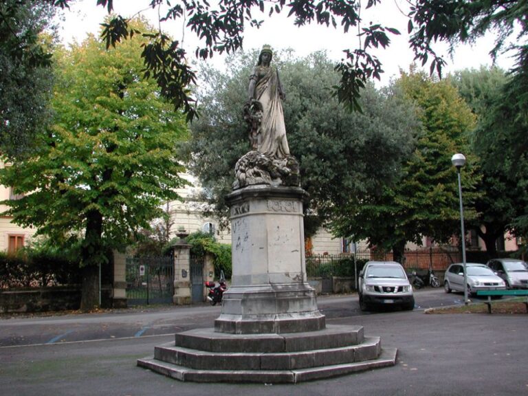 La Scuola Edile salva il ‘Monumento ai Caduti per l’Indipendenza ‘di Tito Sarrocchi