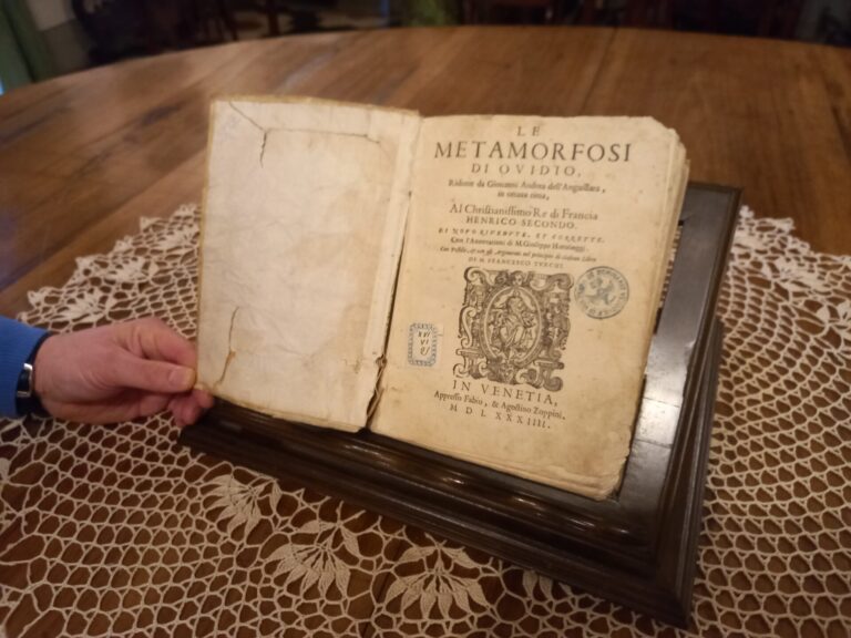 “Le Metamorfosi” di Ovidio tornano a casa. Il manoscritto del ‘500 era sparito dagli anni ’30