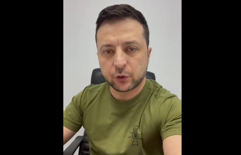 Zelensky sarà in collegamento con Firenze per la manifestazione ‘Cities stand with Ukraine’