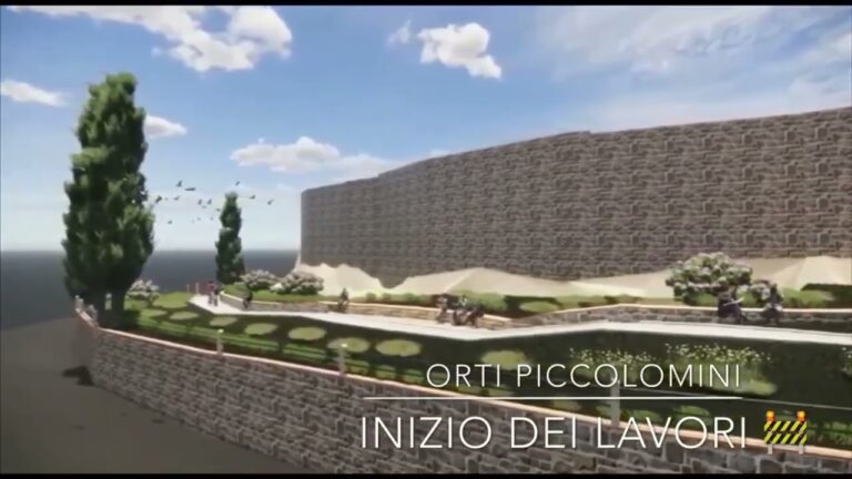 Pienza, ecco come sarà la nuova passeggiata con vista sulla Val d’Orcia