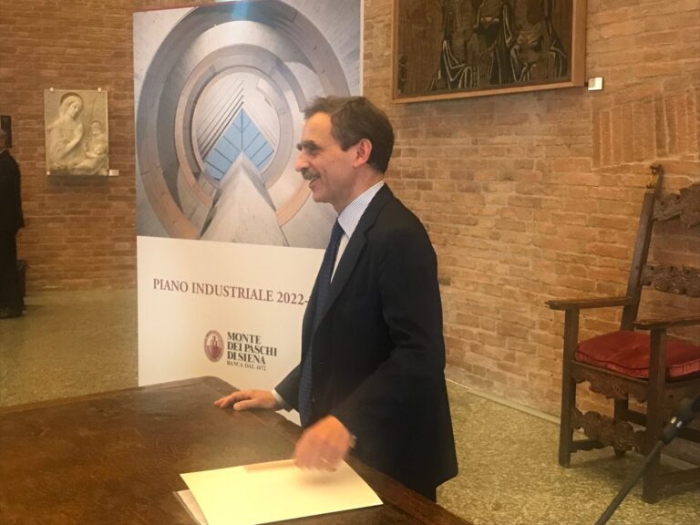 Mps, Lovaglio: avanti a tutta velocità. Raggiungeremo gli obiettivi fissati