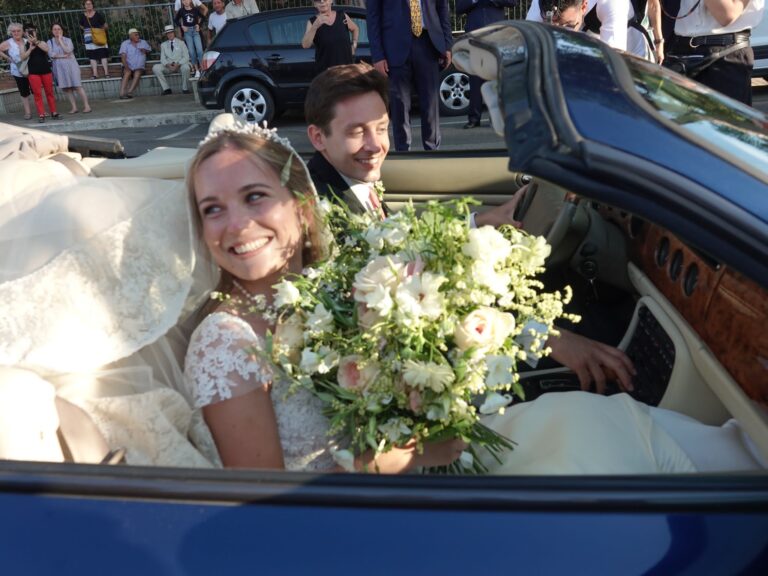 A Borgo Carige il matrimonio da sogno di Ginevra Fontes
