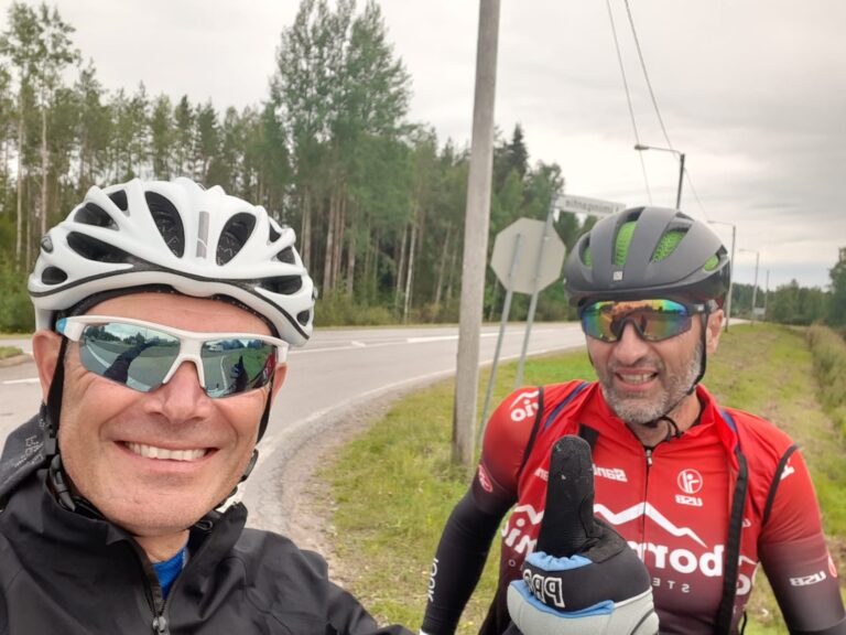 Verso Capo Nord. Per Milko Gennai gli ultimi mille km di fatica prima del traguardo