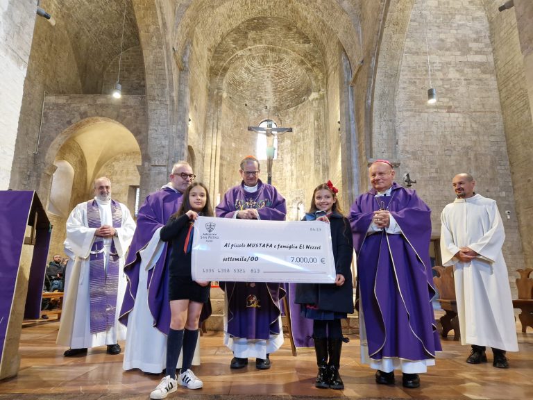 Siena e Assisi unite nella solidarietà nel nome del piccolo Mustafà