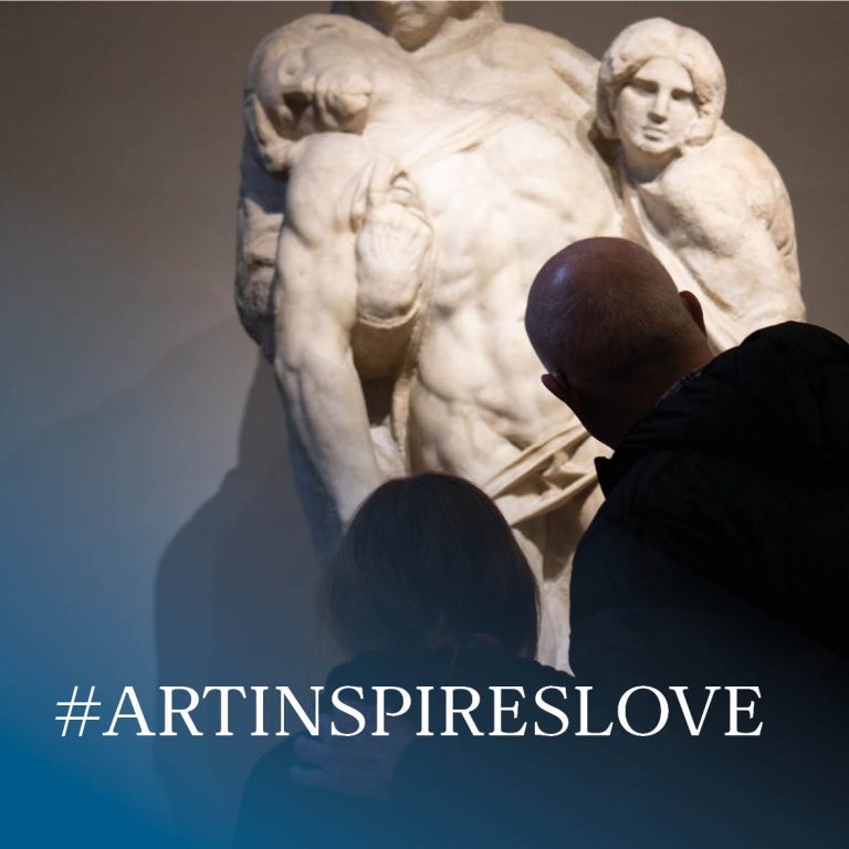 San Valentino alla Galleria dell’Accademia di Firenze con #artinspireslove