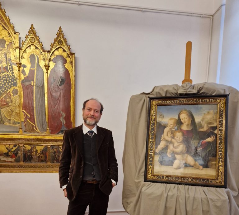 La Pinacoteca di Siena è più ricca con la ‘Madonna con Bambino e San Giovannino’ del Beccafumi