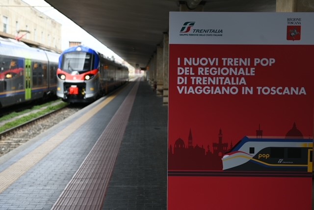 Trenitalia, arrivano i primi quattro treni Pop sui binari della Toscana