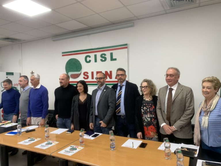 Elezioni, l’agenda della Cisl per gli aspiranti sindaci a Siena. Il segretario: “Paycare e sanità priorità imprescindibili”