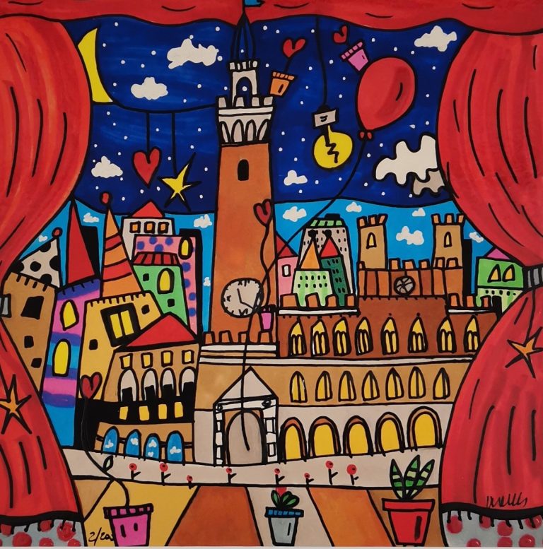 Siena accoglie l’universo colorato di Valerio Lombardelli in arte Wallas