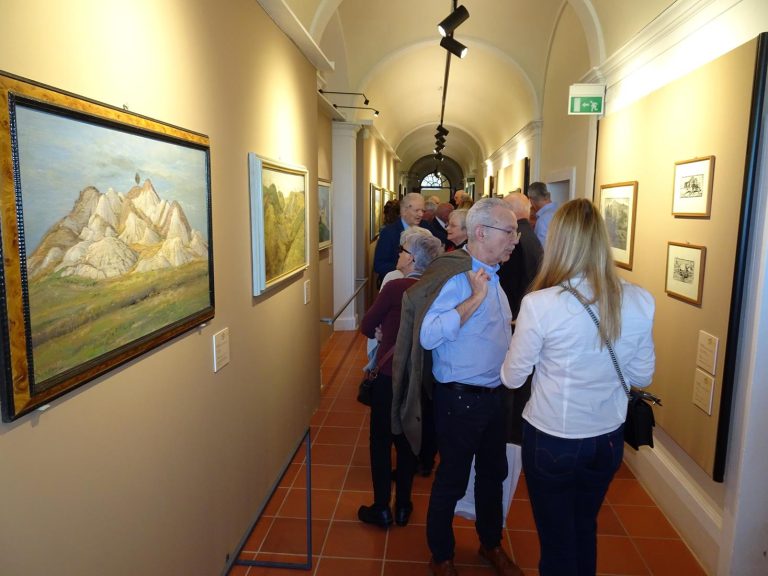 Il paesaggio stato d’animo. Inaugurata mostra dedicata a Dario Neri e Mario Luzi al Conservatorio S. Carlo Borromeo