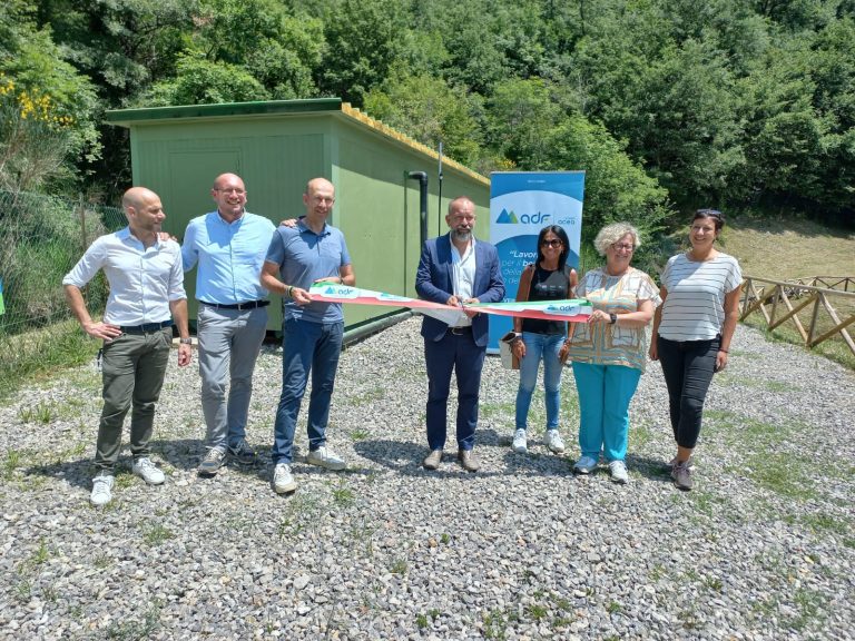 Inaugurato il potabilizzatore di Sarteano: AdF investe 540mila euro