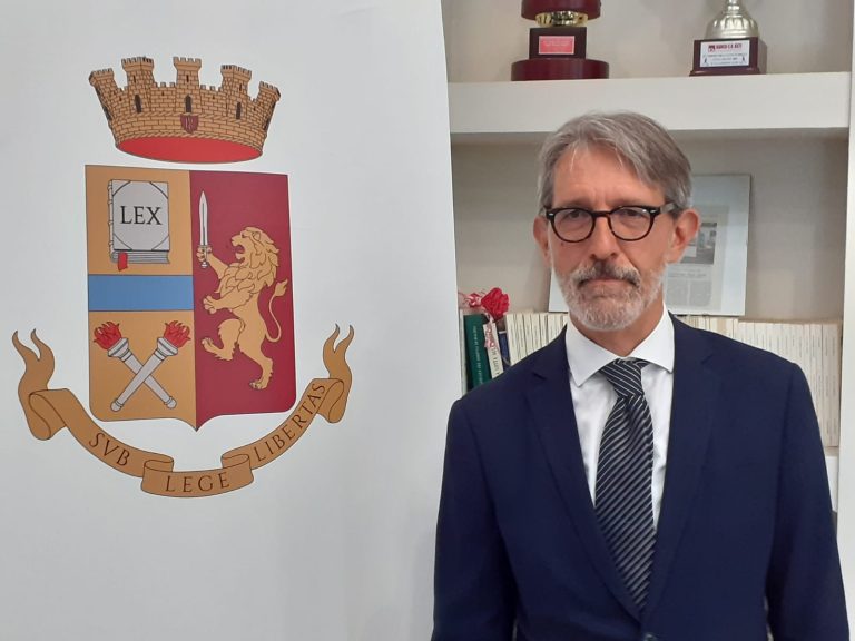 Il nuovo questore di Pisa Sebastiano Salvo entra in servizio