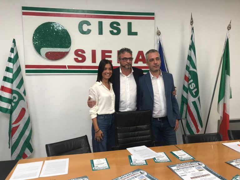 Open day Cisl Siena, la partecipazione al lavoro in piazza