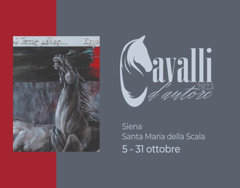 A Siena i cavalli sono d’autore. Vernissage e collettiva al Santa Maria della Scala
