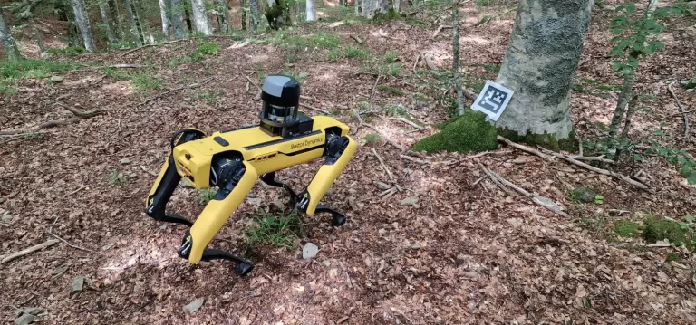 La salute degli alberi analizzata da un cane robot: il progetto dell’Università di Firenze