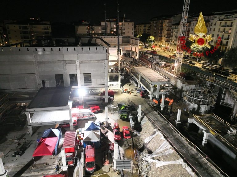 Firenze, recuperato anche il corpo del quinto operaio deceduto nel cantiere