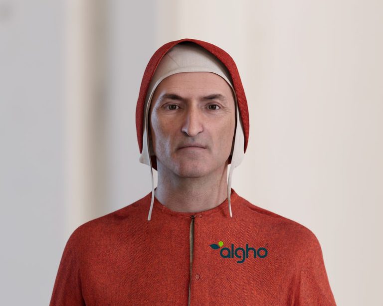 L’avatar di Dante Alighieri legge i canti della Divina Commedia