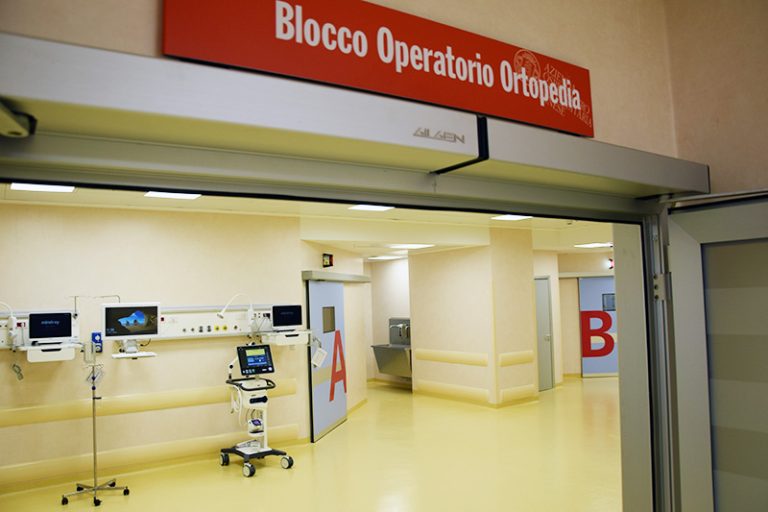 L’ospedale di Siena ha un nuovo nuovo blocco operatorio ortopedico