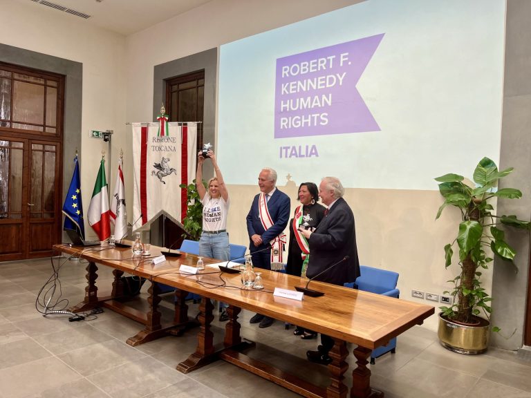 A Kerry Kennedy e Stefano Lucchini il Pegaso d’Argento