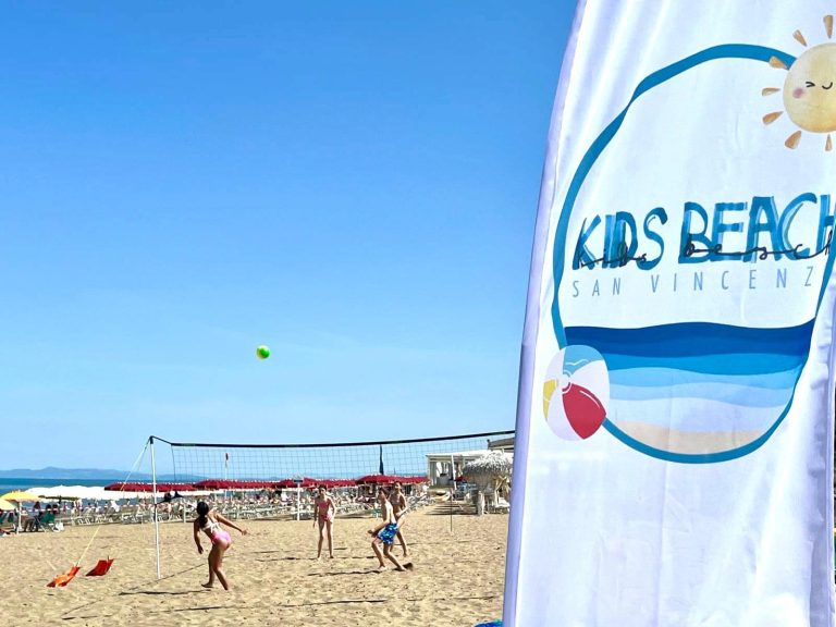 Una spiaggia per giocare e divertirsi. A San Vincenzo la Kids beach per i più piccoli