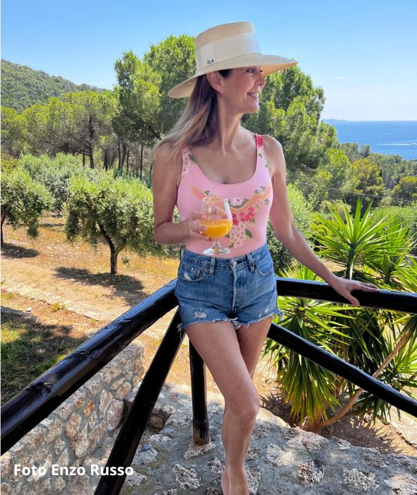 Relax all’Argentario per l’attrice Eliana Miglio