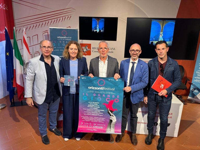 OrizzontiFestival 2024, il teatro si fa gioco: a Chiusi dal 28 luglio