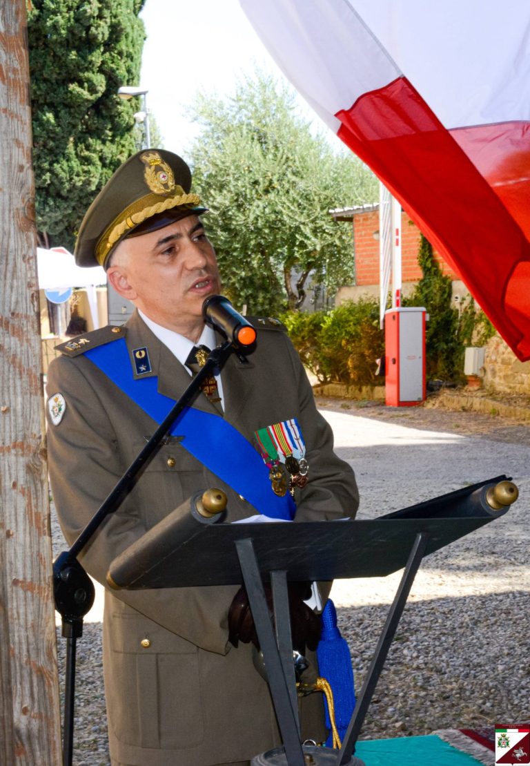 La Croce Rossa militare toscana ha nuovo comandante: è Pietro Garofalo