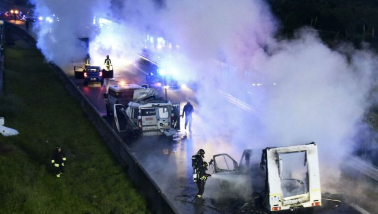 Rapina sull’Aurelia, criminali in azione per assaltare il portavalori