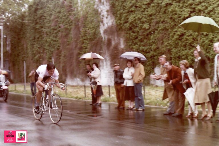 Francesco Moser, la sua foto vince contest in attesa del Giro