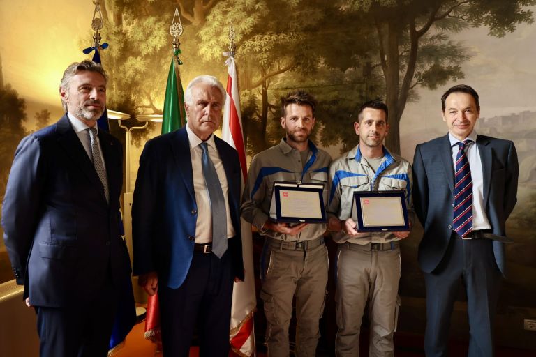 Alluvione Sterza 2024: premiati Giacomo e Nicola, eroi di Montecatini Val di Cecina