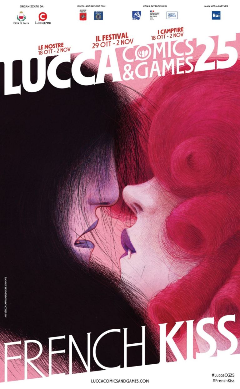 Sei personaggi e quindici possibili baci. Ad ottobre arriva il Lucca Comics & Game