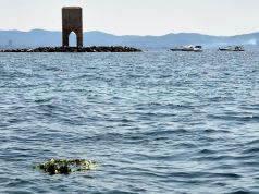 Alla Meloria corona in mare per ricordare i caduti della battaglia
