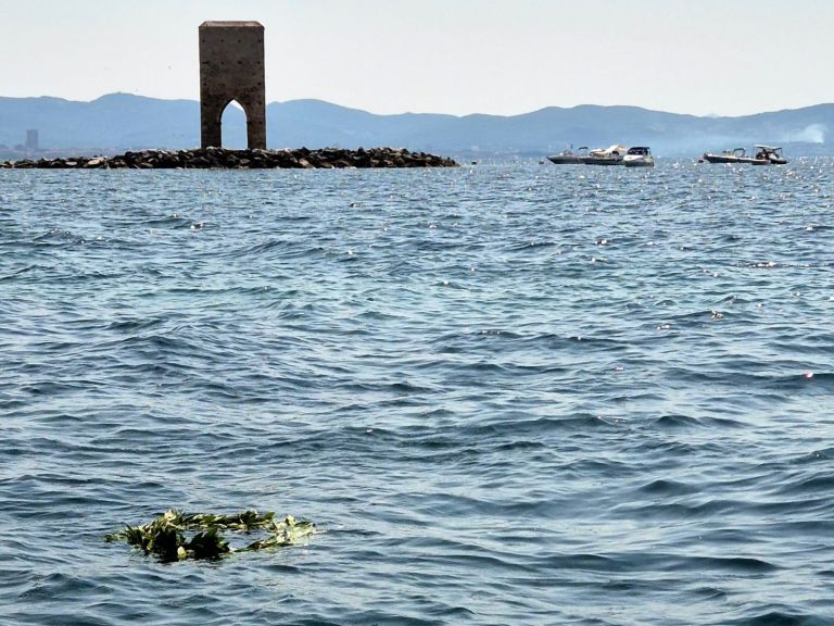 Alla Meloria corona in mare per ricordare i caduti della battaglia
