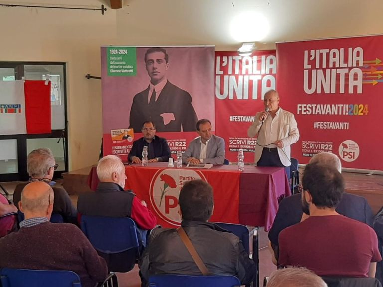 Psi apre campagna elettorale con la Festa dell’Avanti. A San Quirico d’Orcia ospiti Eugenio Giani e il segretario nazionale Enzo Maraio
