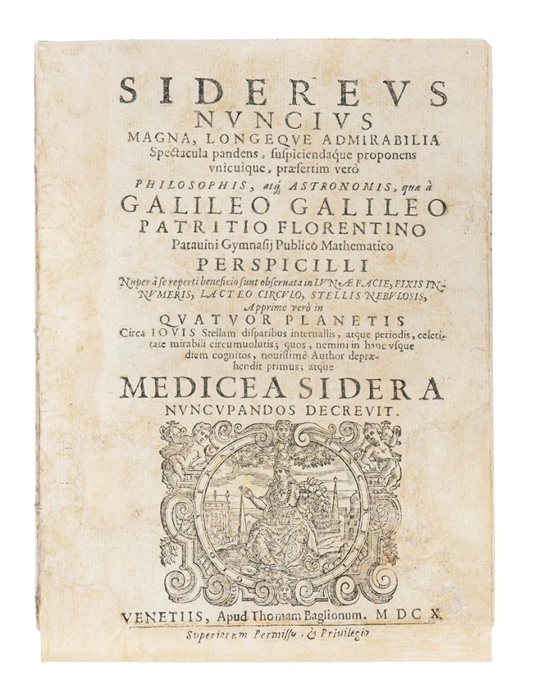 Gonnelli Casa d’Aste, in vendita il Sidereus nuncius di Galileo sopravvissuto all’alluvione del 1966