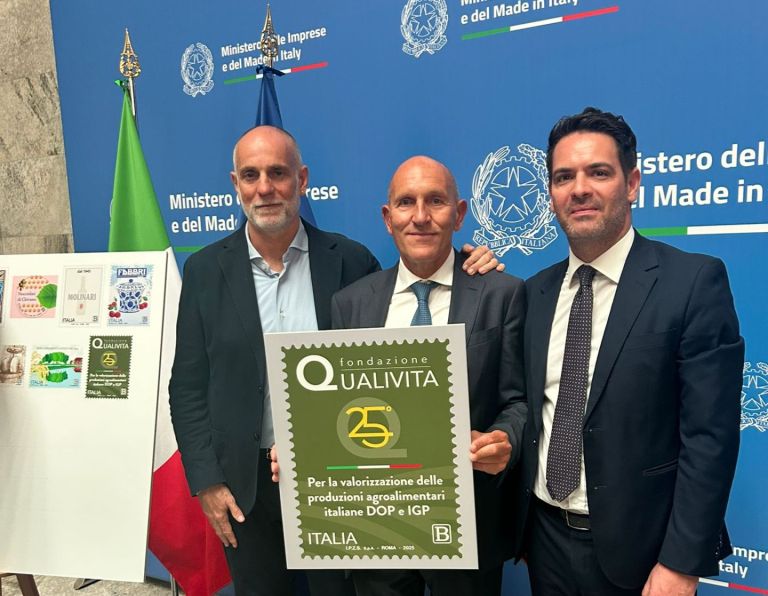 Qualivita, un francobollo per celebrare i 25 anni dalla fondazione