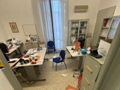 Pisa, devastata scuola durante l’occupazione degli studenti pro Pal