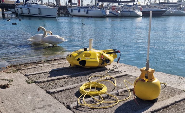 Zeno in missione al Lago di Garda: il robot dell’Università di Pisa per la tutela delle acque interne