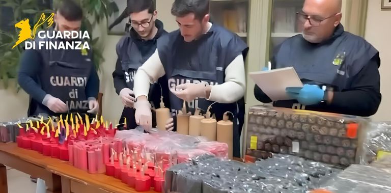 Traffico di giochi pirotecnici illegali, denunciate tre persone a Lucca: consegne a mano in tutta la Toscana