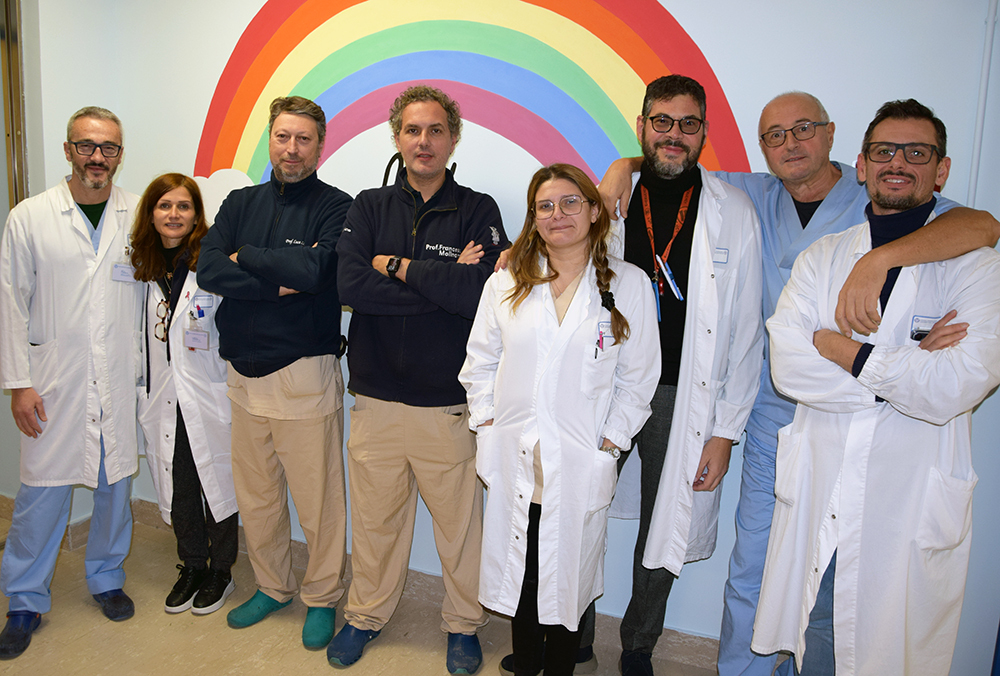 intervento complessa patologia polmonare su paziente pediatrico