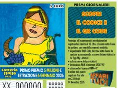 Lotteria Italia: la Toscana sorride con due premi da 100mila euro, ma il jackpot da 5 milioni va a Roma