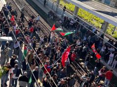 Occuparono i binari per manifestazione ProPal, multate sette persone