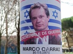 Memoria oltraggiata con i cartelli contro il console d’Israele: Marco Carrai ancora nel mirino