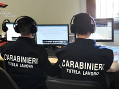 Spiava i dipendenti con le telecamere, denunciato imprenditore Carabinieri del lavoro in servizio