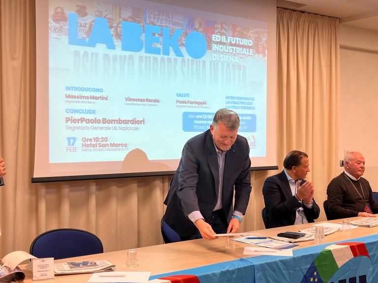 Beko. Bombardieri a Siena: “Il grande assente nella vertenza? Monte dei Paschi. Giani, sveglia!”