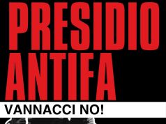 Vannacci a testa giù in un volantino antifascista: il generale inaugura la sede di Futuro Nazionale a Firenze