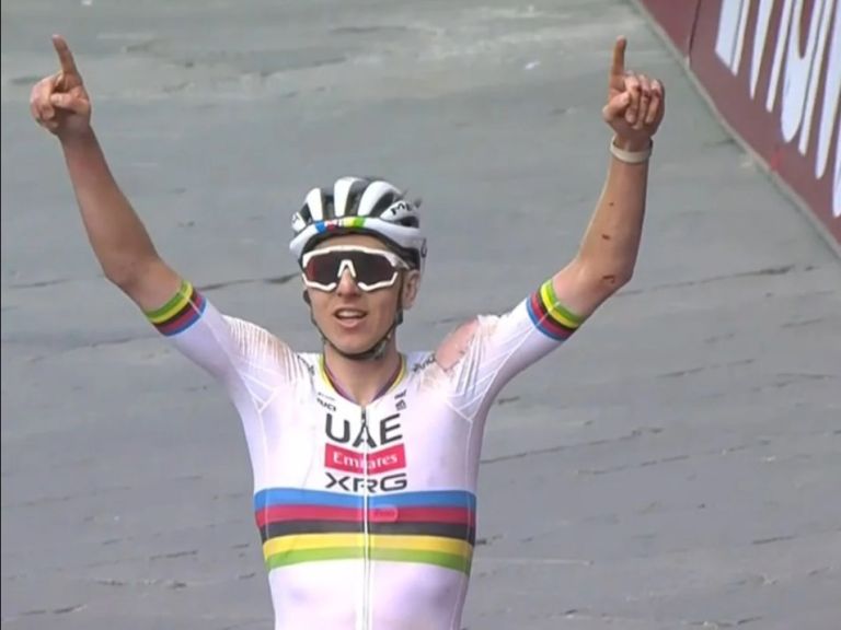 Tadej Pogacar (in cerca del poker) dà nome a tratto Strade Bianche